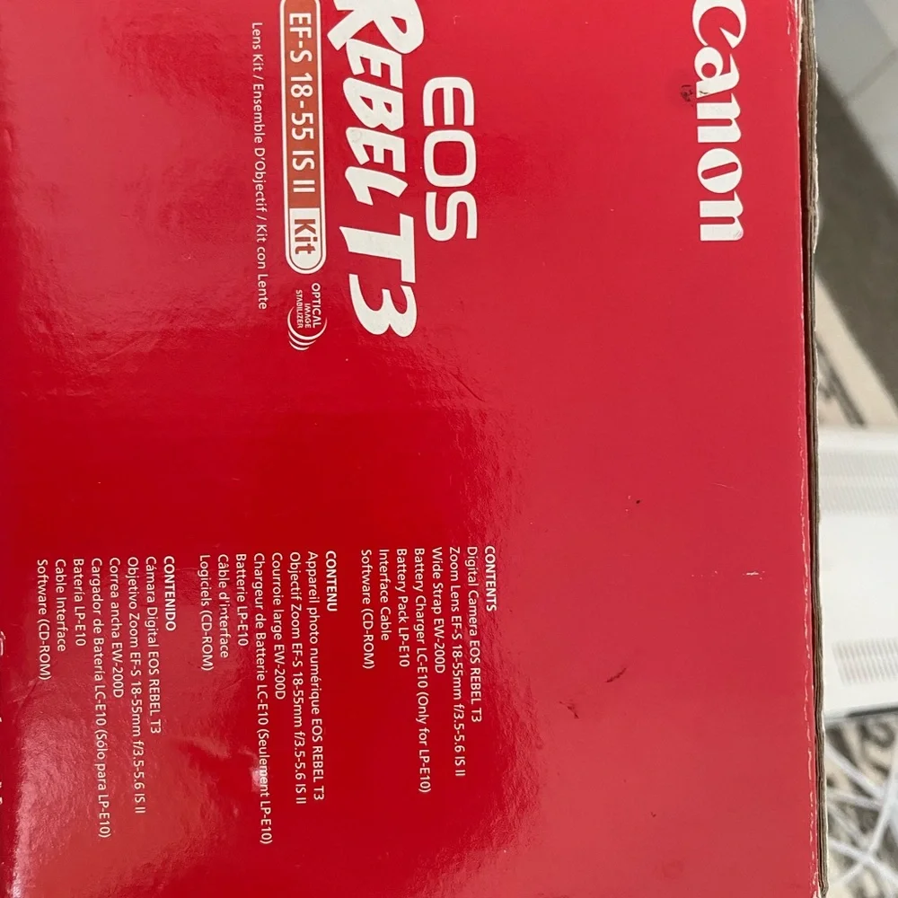 Canon REBEL T3 EOS Camera